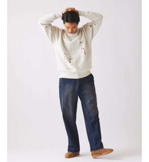 JOURNAL STANDARD relume「CHAMPION / チャンピオン 別注 R/W 刺繍スプラッシュ スウェット」|スウェット・ジャージ|