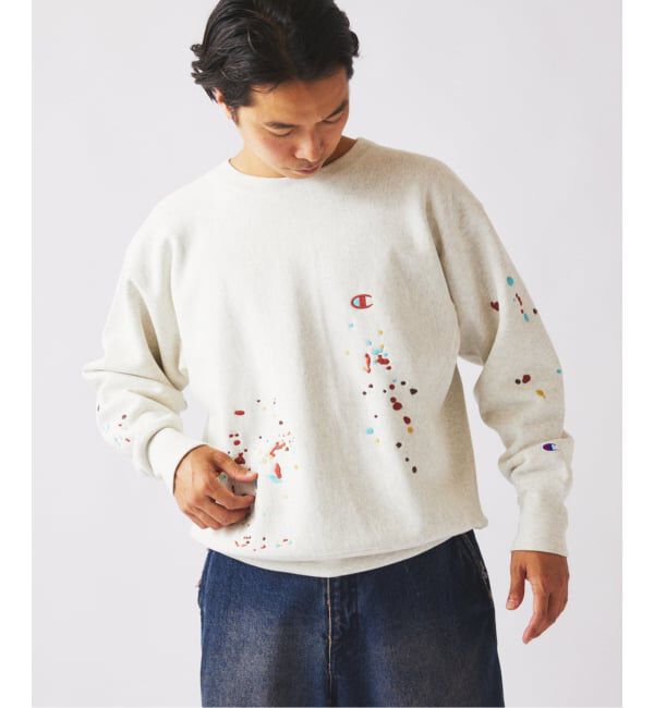 JOURNAL STANDARD relume「CHAMPION / チャンピオン 別注 R/W 刺繍スプラッシュ スウェット」|スウェット・ジャージ|