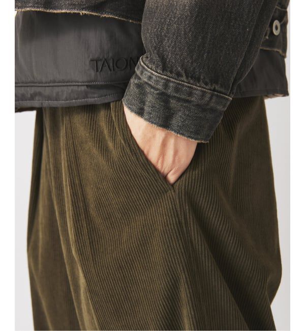 JOURNAL STANDARD relume「Pコーデュロイ オーバーパンツ」|スラックス|