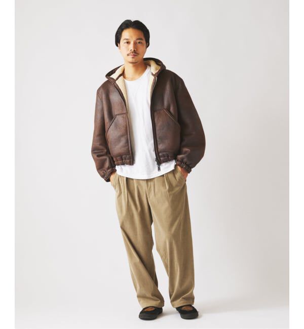 JOURNAL STANDARD relume「Pコーデュロイ オーバーパンツ」|スラックス|