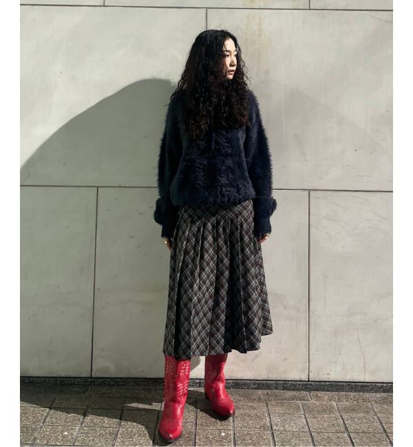 Oriens JOURNAL STANDARD「ファーファーニットフーディー」|ニット・セーター|