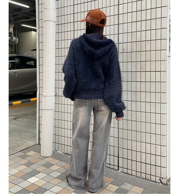 Oriens JOURNAL STANDARD「ファーファーニットフーディー」|ニット・セーター|