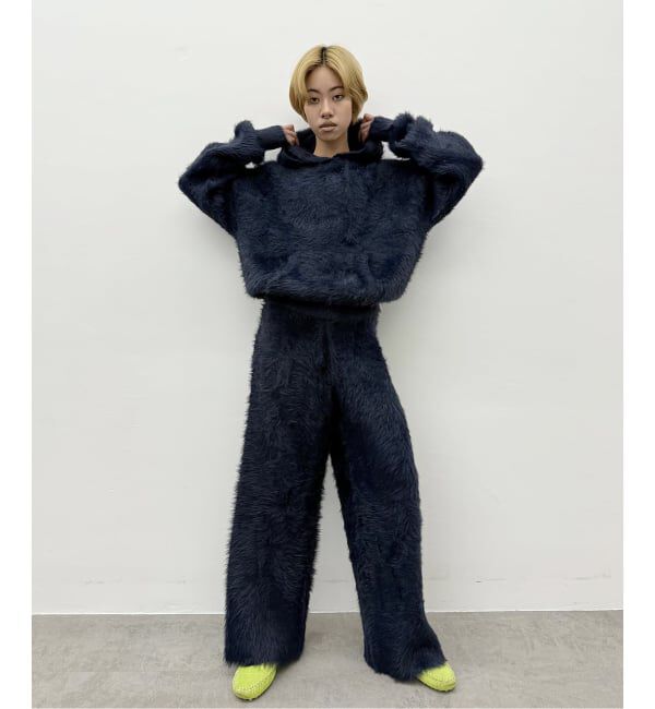 Oriens JOURNAL STANDARD「ファーファーニットフーディー」|ニット・セーター|