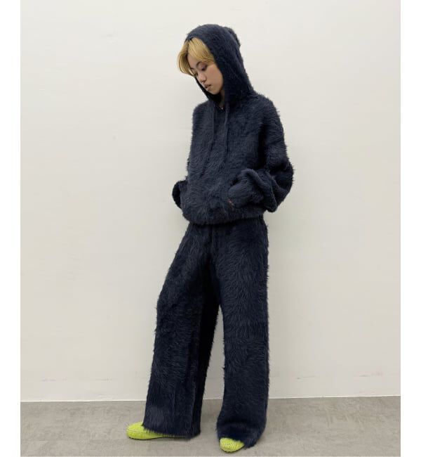 Oriens JOURNAL STANDARD「ファーファーニットフーディー」|ニット・セーター|