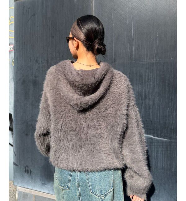 Oriens JOURNAL STANDARD「ファーファーニットフーディー」|ニット・セーター|