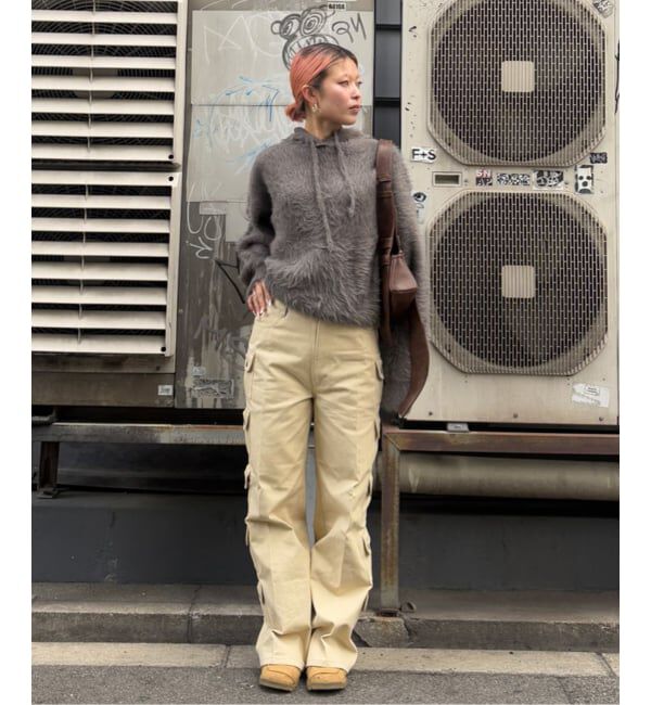 Oriens JOURNAL STANDARD「ファーファーニットフーディー」|ニット・セーター|