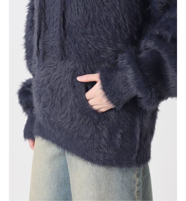 Oriens JOURNAL STANDARD「ファーファーニットフーディー」|ニット・セーター|