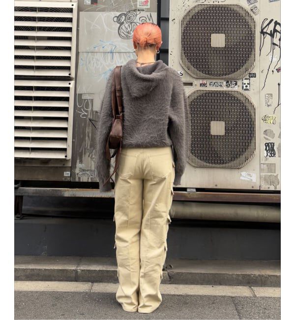 Oriens JOURNAL STANDARD「ファーファーニットフーディー」|ニット・セーター|