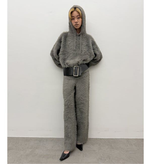 Oriens JOURNAL STANDARD「ファーファーニットフーディー」|ニット・セーター|