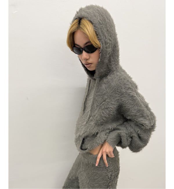 Oriens JOURNAL STANDARD「ファーファーニットフーディー」|ニット・セーター|