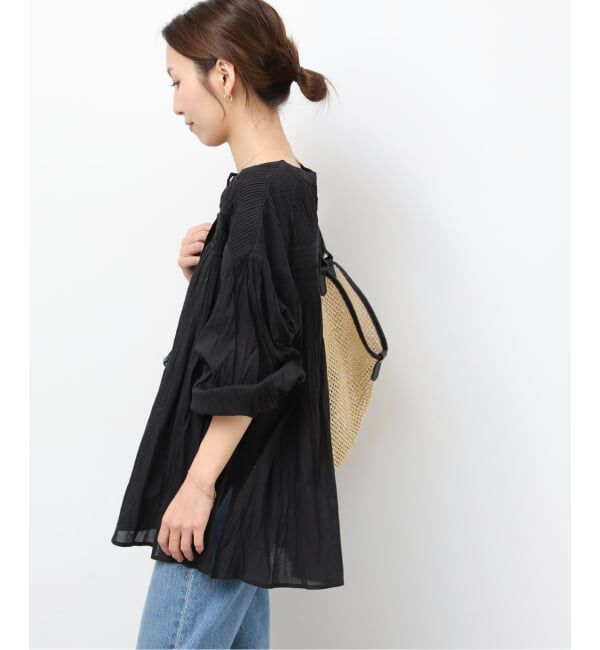 JOURNAL STANDARD relume「《予約》［26SS新作］コットンボイルクリンクルピンタックブラウス」|シャツ・ブラウス|