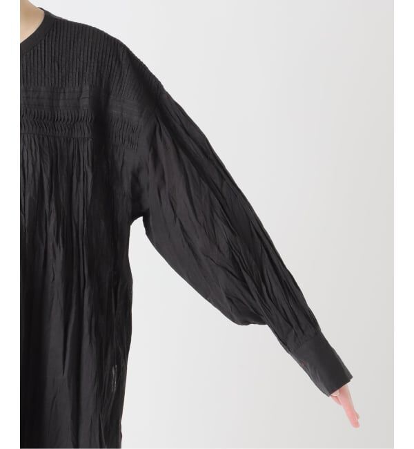 JOURNAL STANDARD relume「《予約》［26SS新作］コットンボイルクリンクルピンタックブラウス」|シャツ・ブラウス|