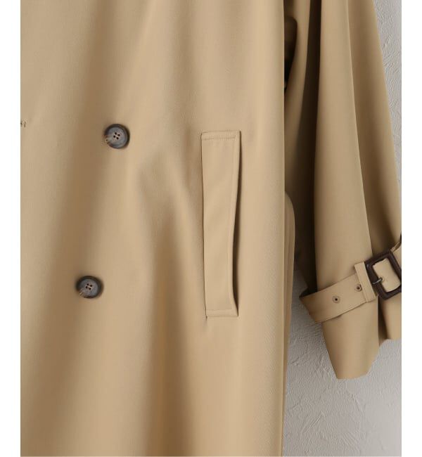 JOURNAL STANDARD「《追加2》ポリエステルギャバダブルカラートレンチコート」|トレンチコート|