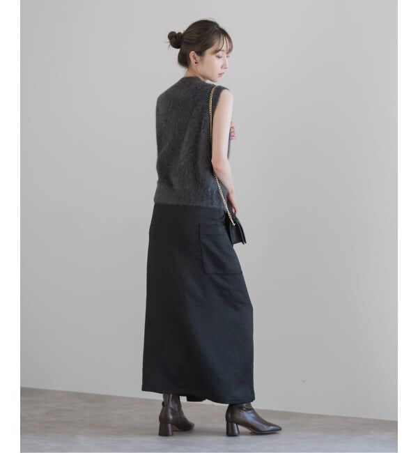 NOBLE「COG THE BIGSMOKE/コグザビッグスモーク MINA DOUBLE WRAP SKIRT」|スカート|