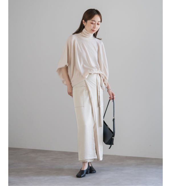 NOBLE「COG THE BIGSMOKE/コグザビッグスモーク MINA DOUBLE WRAP SKIRT」|スカート|