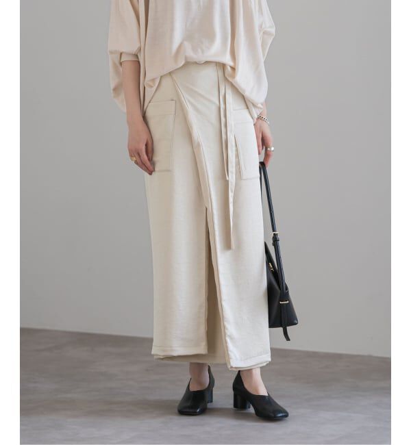 NOBLE「COG THE BIGSMOKE/コグザビッグスモーク MINA DOUBLE WRAP SKIRT」|スカート|