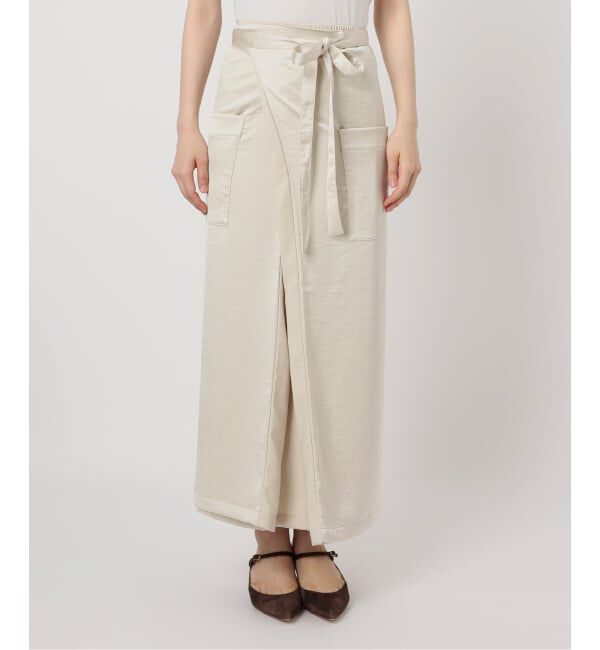 NOBLE「COG THE BIGSMOKE/コグザビッグスモーク MINA DOUBLE WRAP SKIRT」|スカート|