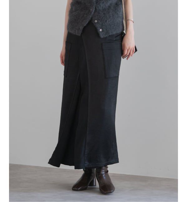 NOBLE「COG THE BIGSMOKE/コグザビッグスモーク MINA DOUBLE WRAP SKIRT」|スカート|