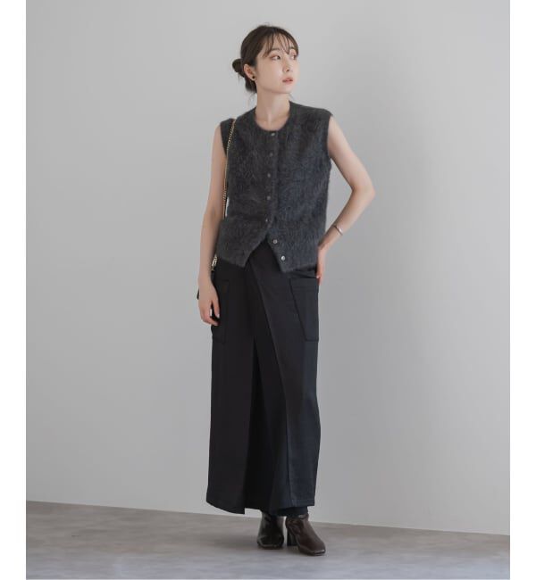 NOBLE「COG THE BIGSMOKE/コグザビッグスモーク MINA DOUBLE WRAP SKIRT」|スカート|