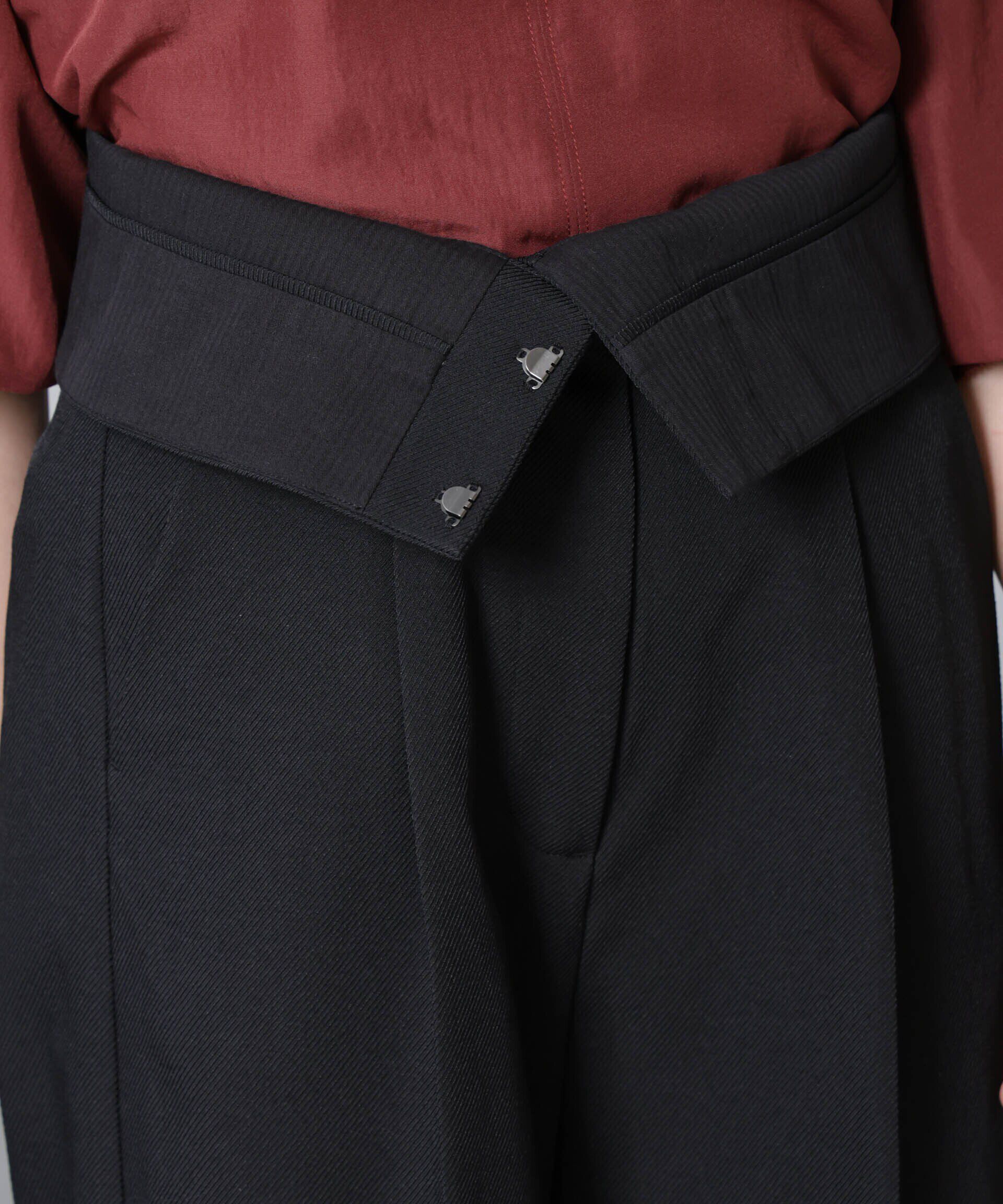 nano･universe「ハイウエストセンタープレスパンツ」|チノ|