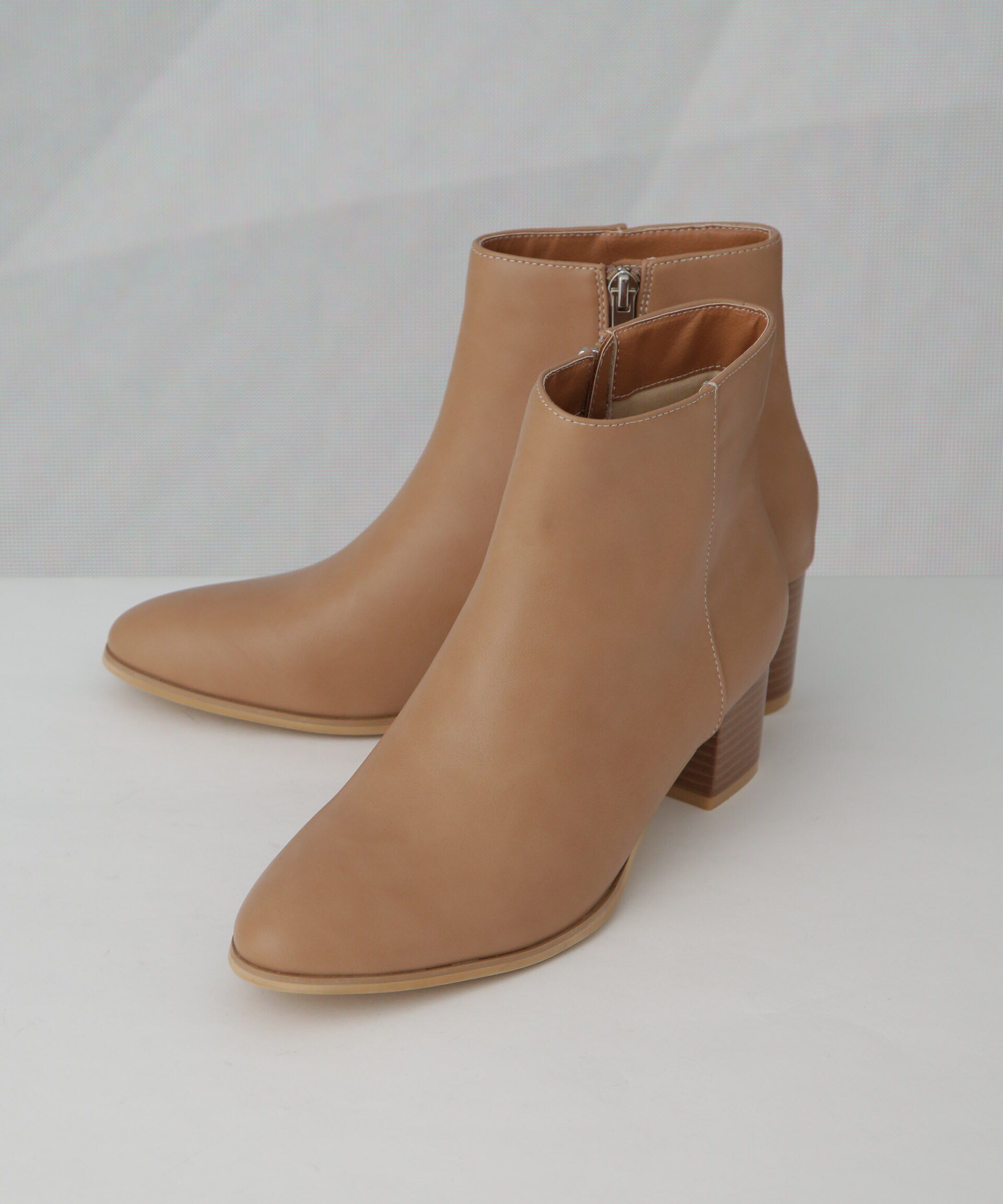 nano･universe「ショートヒールブーツ」|ショートブーツ|