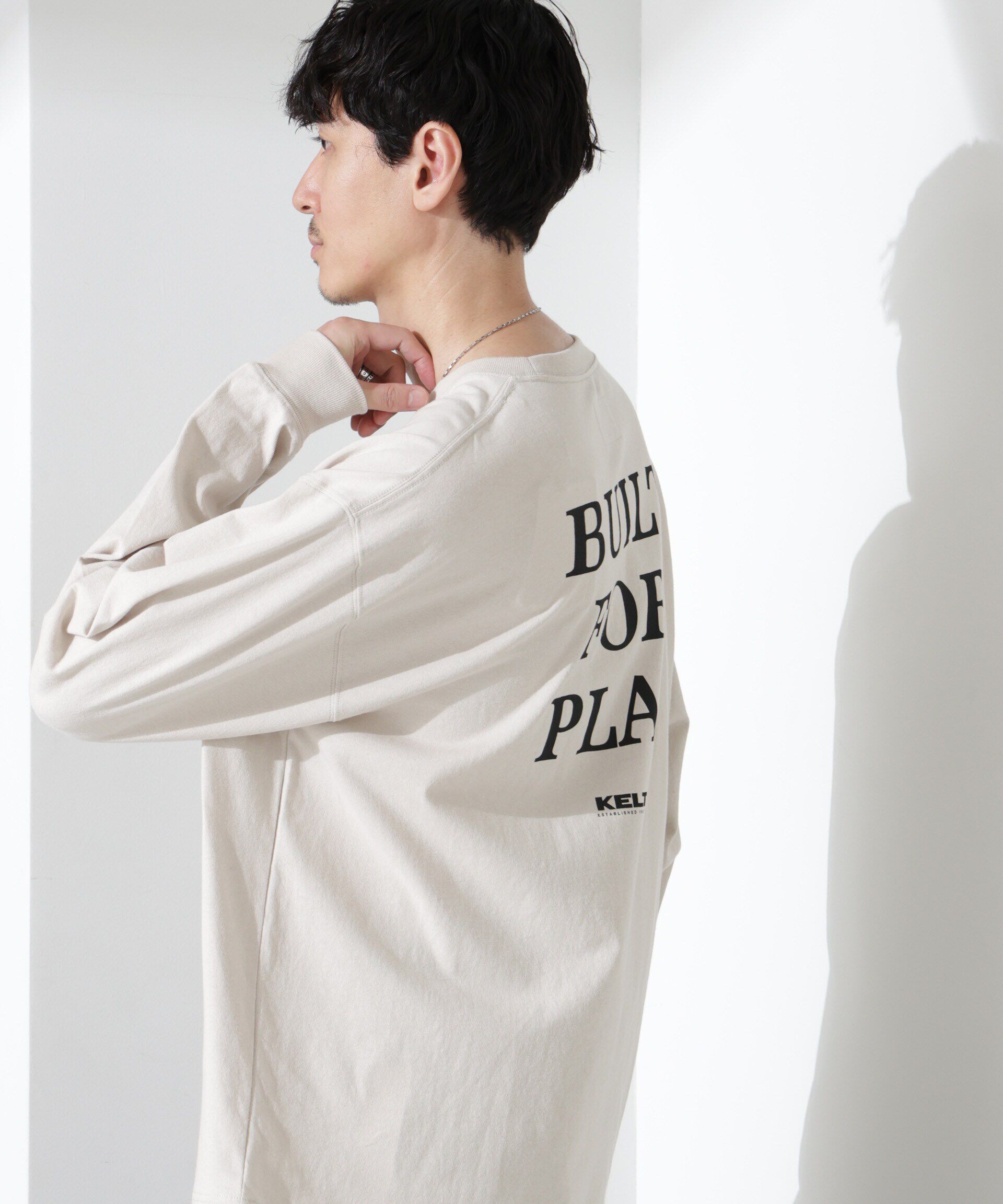 nano･universe「「KELTY&times;NANO universe」USAコットン天竺Tシャツ長袖」|Tシャツ・カットソー|