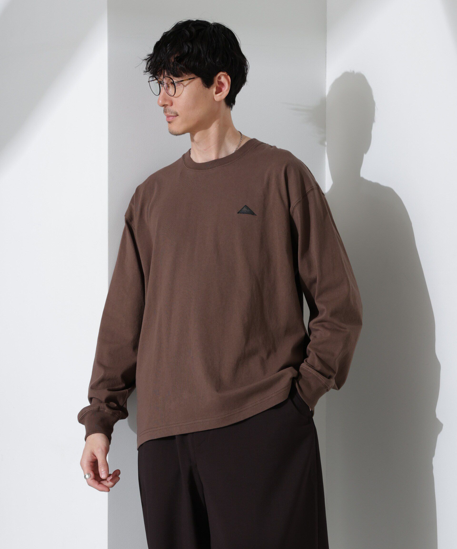 nano･universe「「KELTY&times;NANO universe」USAコットン天竺Tシャツ長袖」|Tシャツ・カットソー|