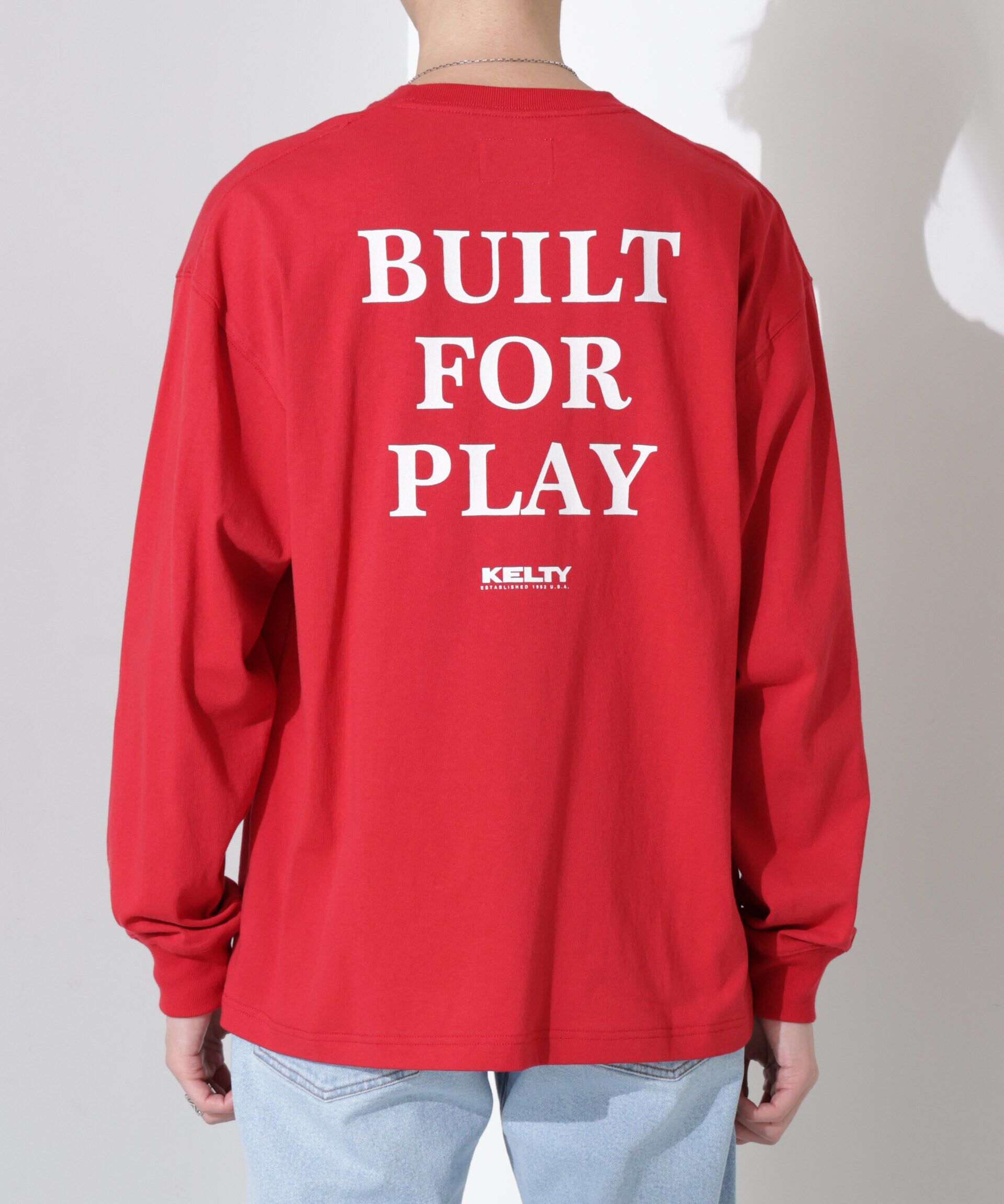 nano･universe「「KELTY&times;NANO universe」USAコットン天竺Tシャツ長袖」|Tシャツ・カットソー|