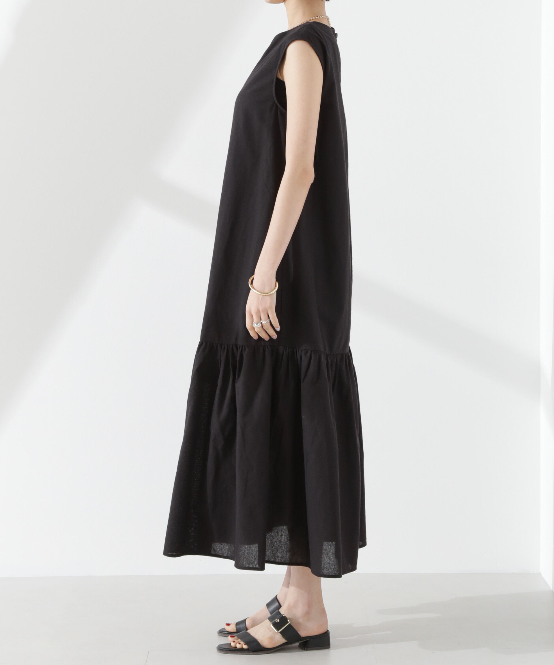 nano･universe「綿麻COOLMAXワンピース」|ワンピース|