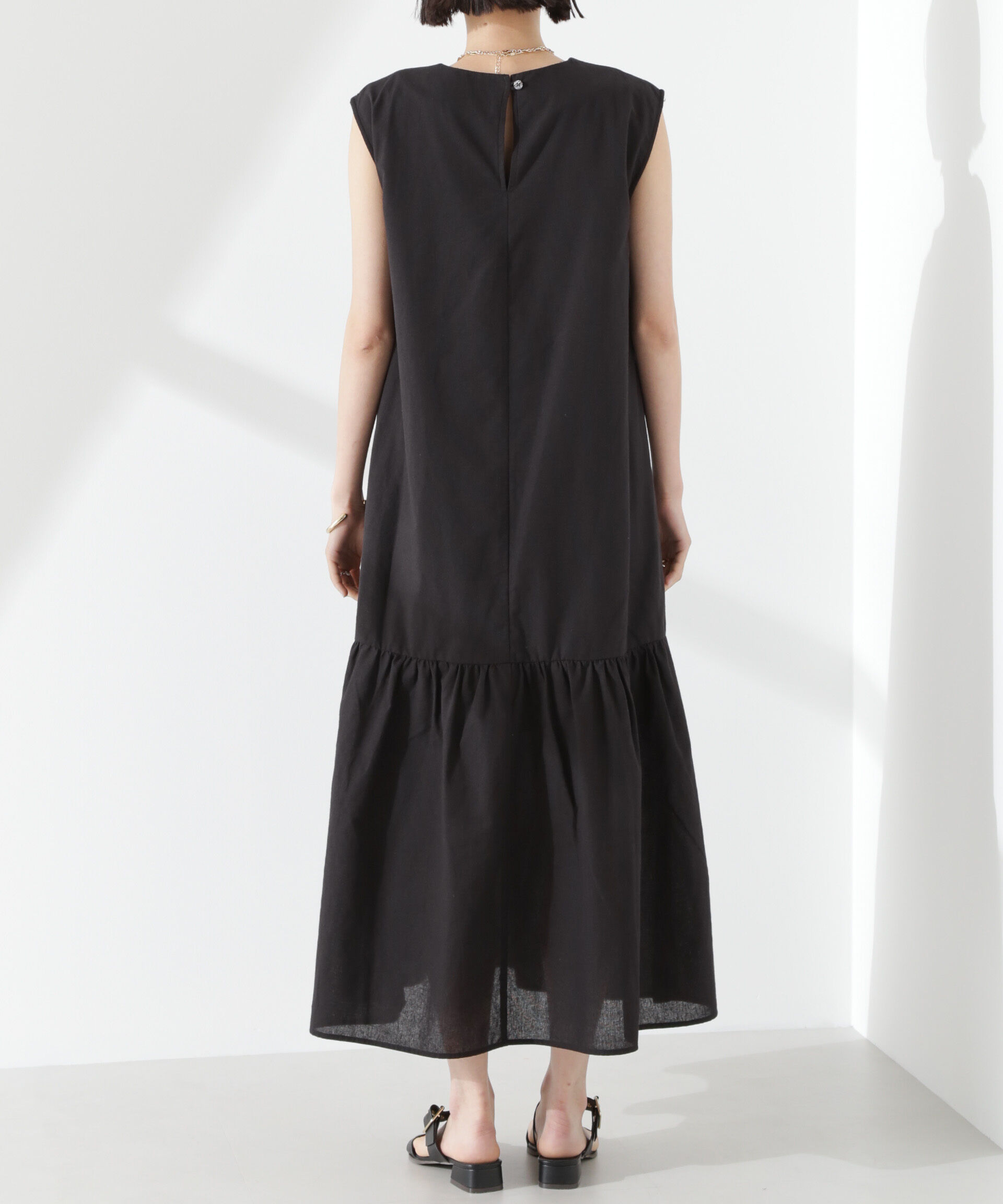 nano･universe「綿麻COOLMAXワンピース」|ワンピース|