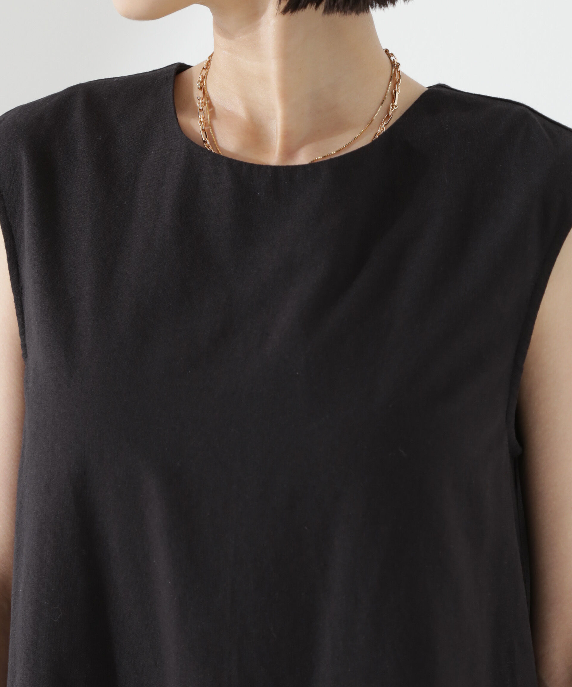 nano･universe「綿麻COOLMAXワンピース」|ワンピース|