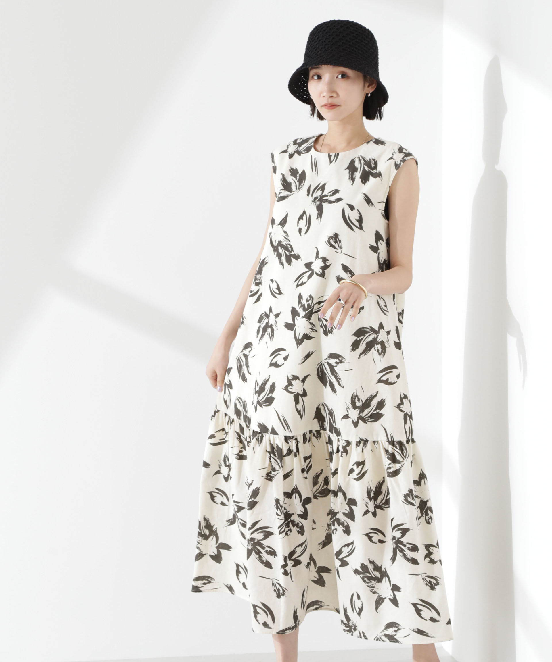 nano･universe「綿麻COOLMAXワンピース」|ワンピース|