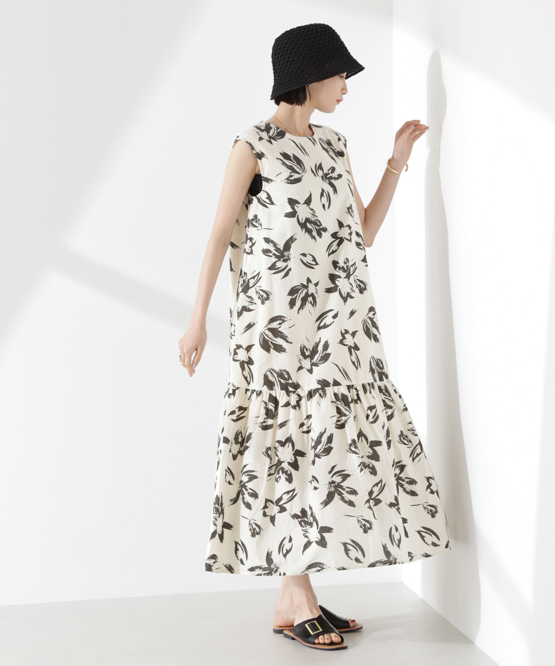 nano･universe「綿麻COOLMAXワンピース」|ワンピース|