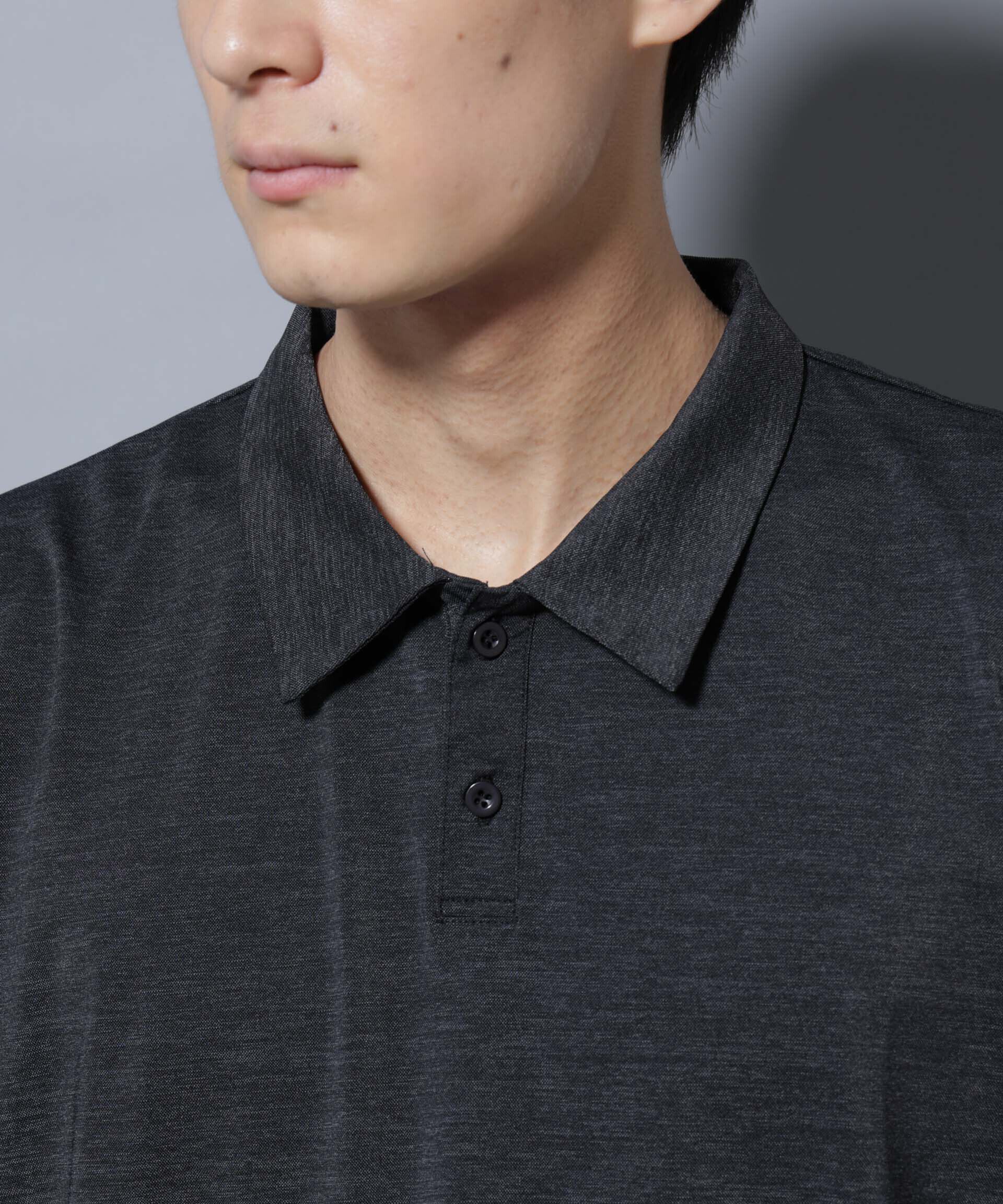 nano･universe「ストレッチメランジポロシャツ半袖」|Tシャツ・カットソー|