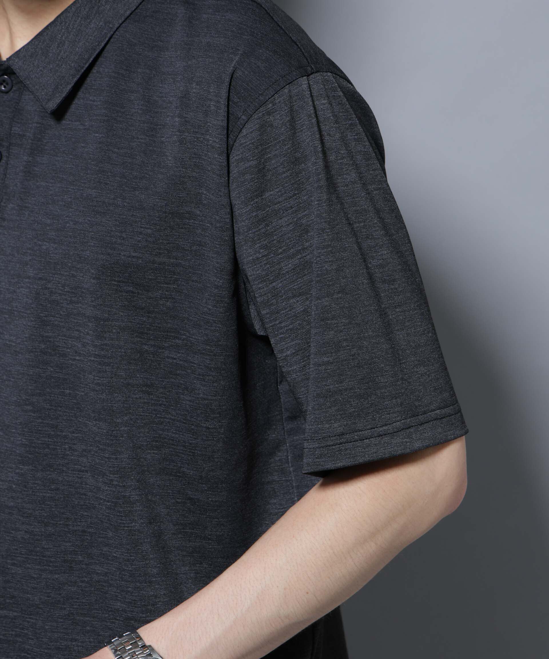 nano･universe「ストレッチメランジポロシャツ半袖」|Tシャツ・カットソー|