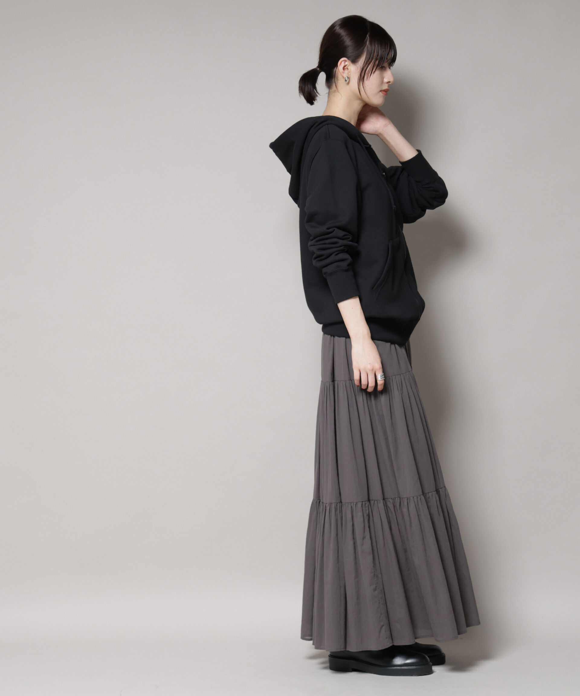 nano･universe「Champion/ZIP HOODED SWEATSHIRT」|Tシャツ・カットソー|