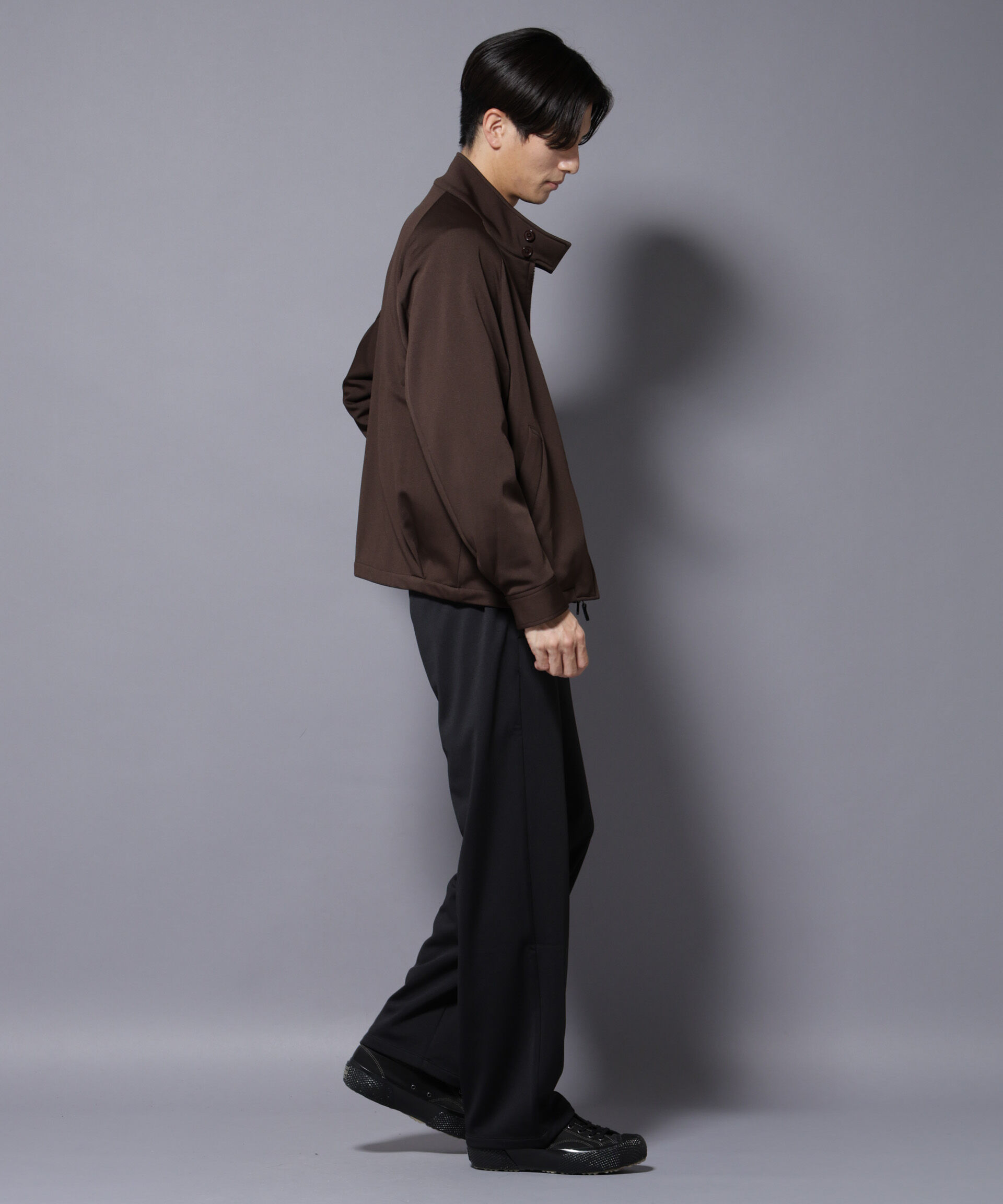 nano･universe「｢MC｣coveross(R) フリースボンディングワイドパンツ」|チノ|