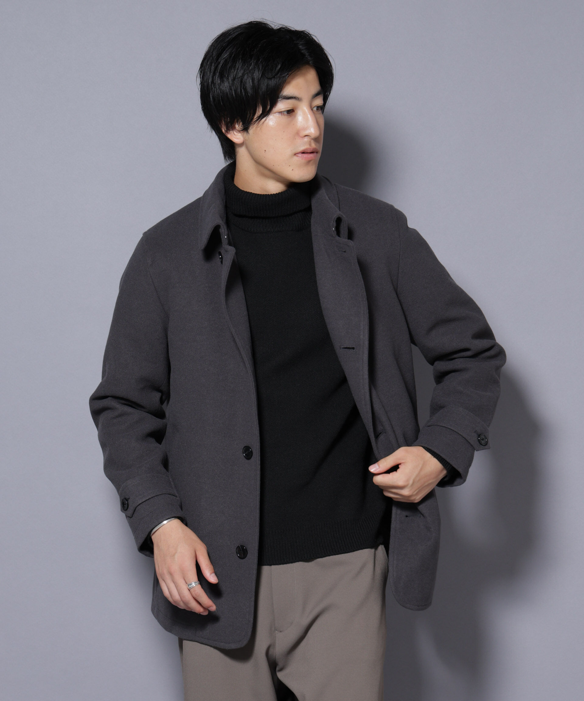 nano･universe「テックメルトンシングルコート」|その他|