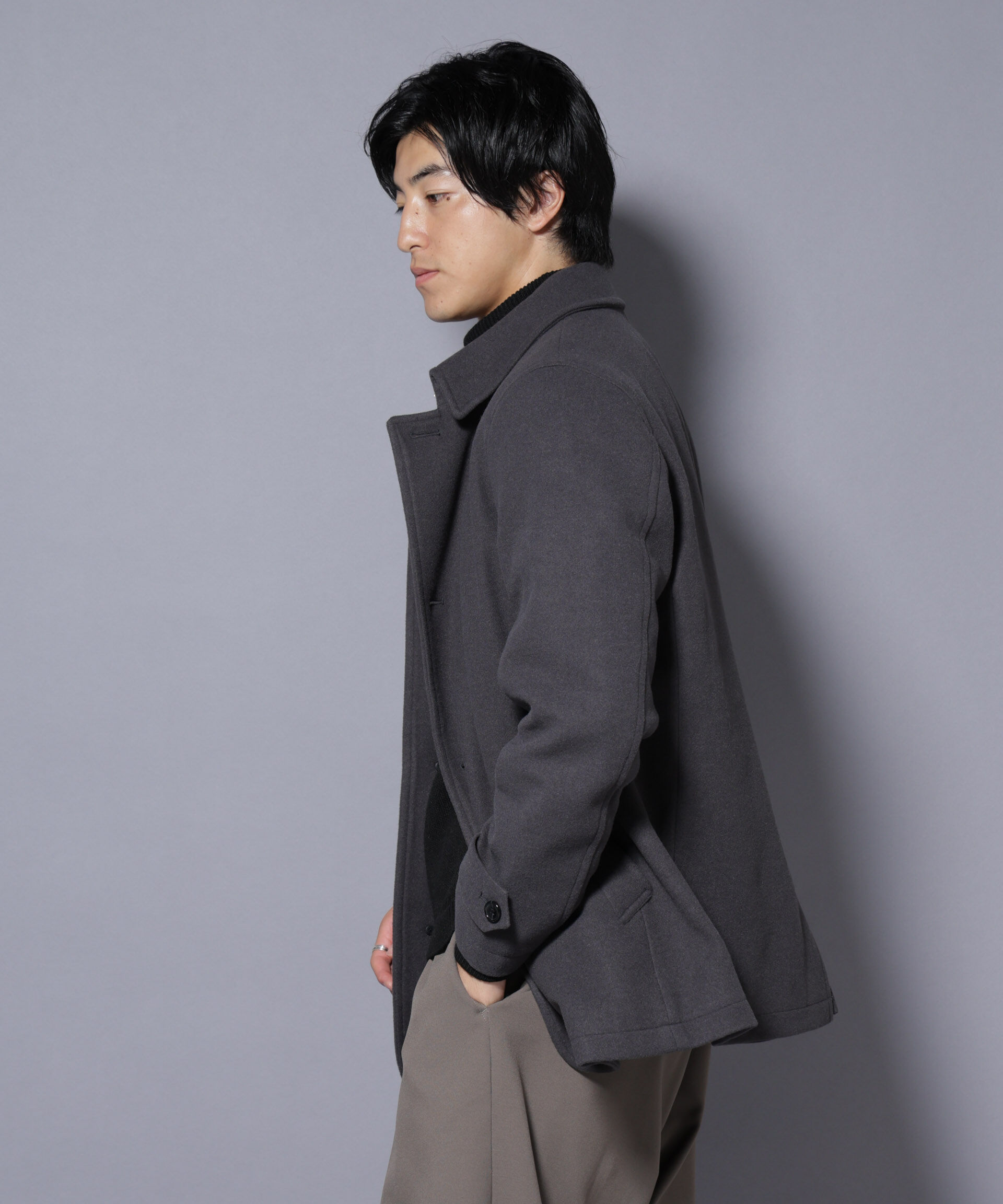 nano･universe「テックメルトンシングルコート」|その他|