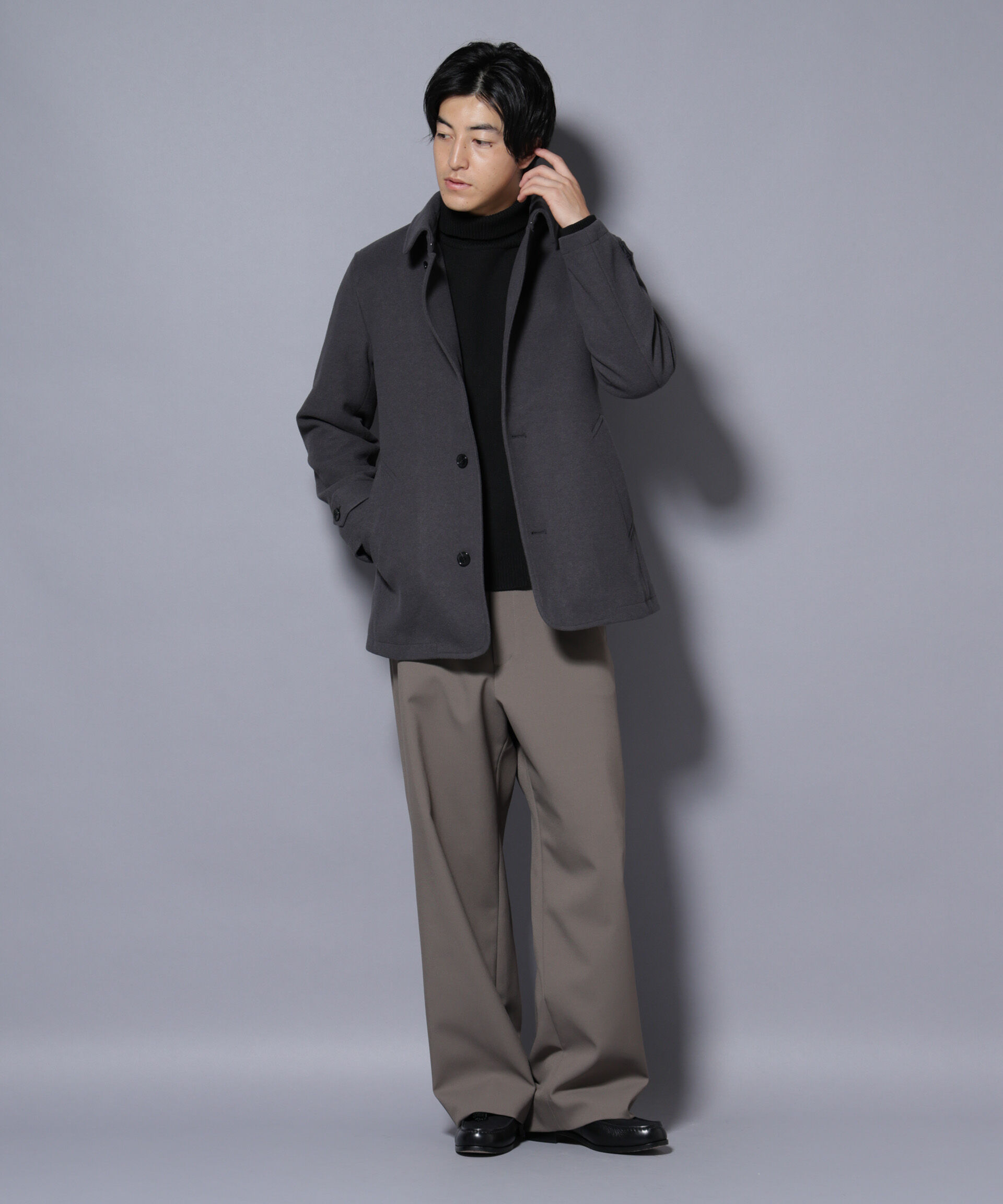 nano･universe「テックメルトンシングルコート」|その他|