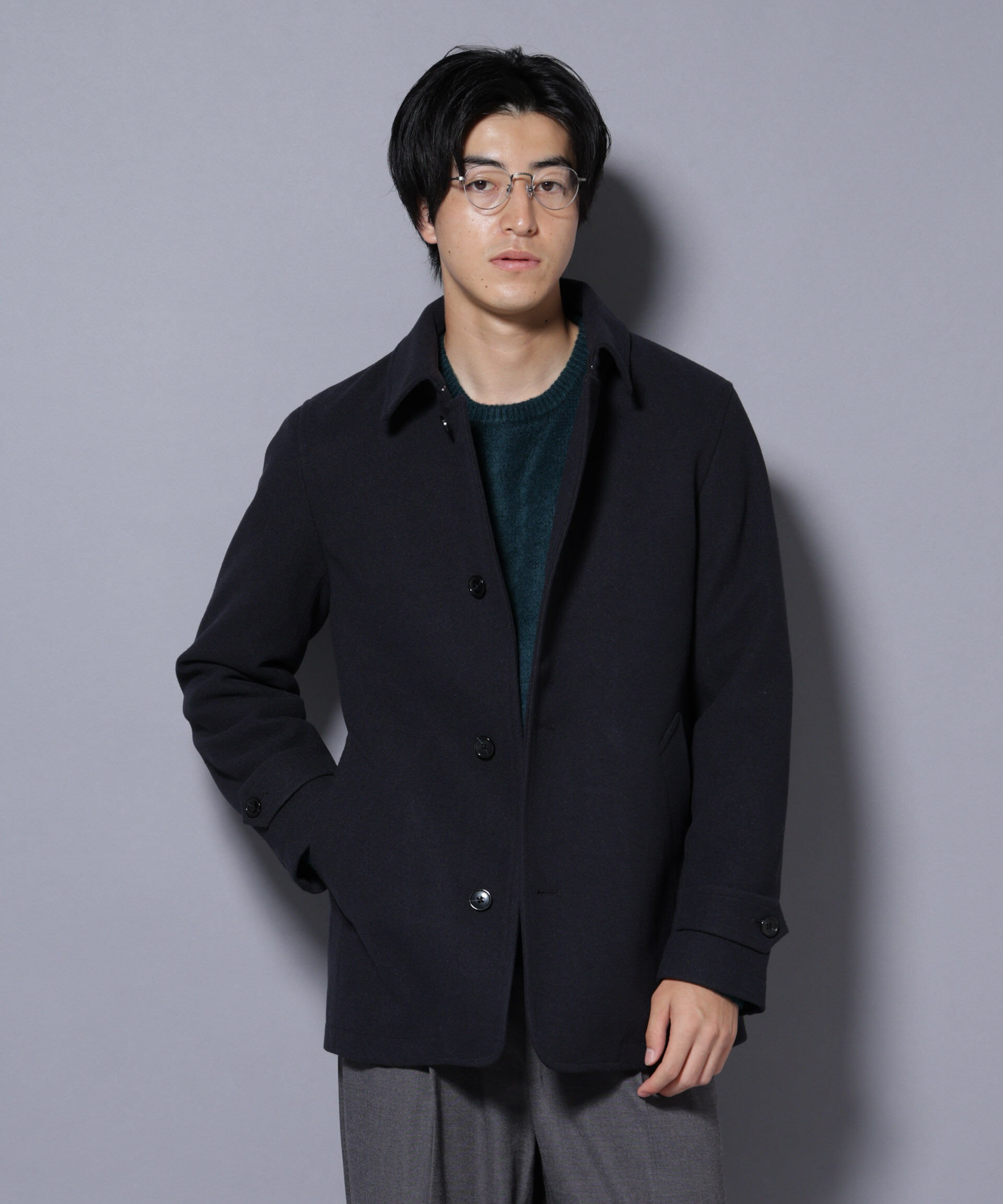 nano･universe「テックメルトンシングルコート」|その他|