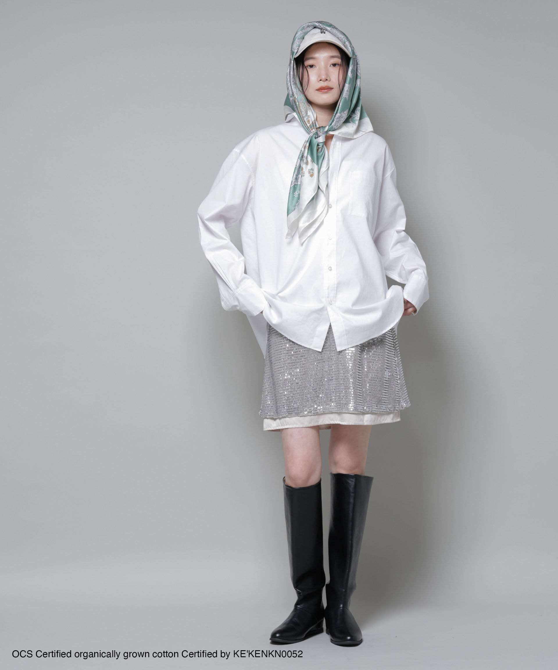 nano･universe「オーガニックコットンオックスフォードシャツ ( OCS )」|シャツ・ブラウス|