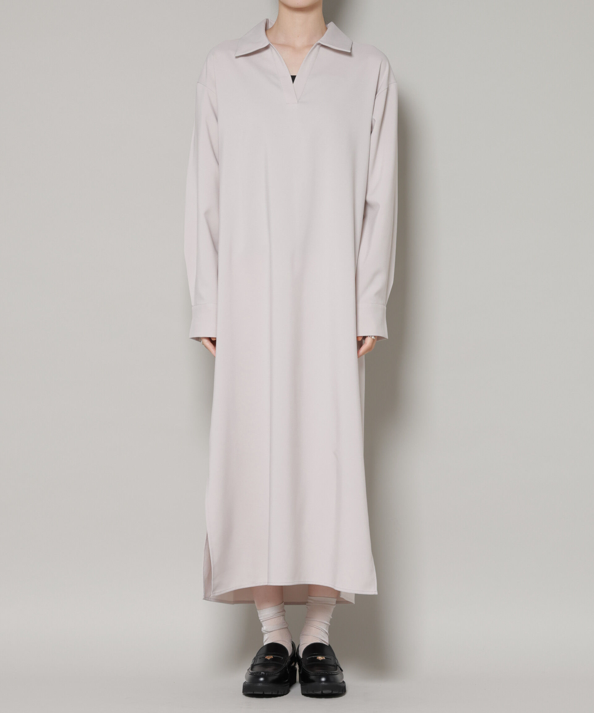 nano･universe「キャミビスチェ&times;スキッパーワンピース アンサンブルセット」|ワンピース|