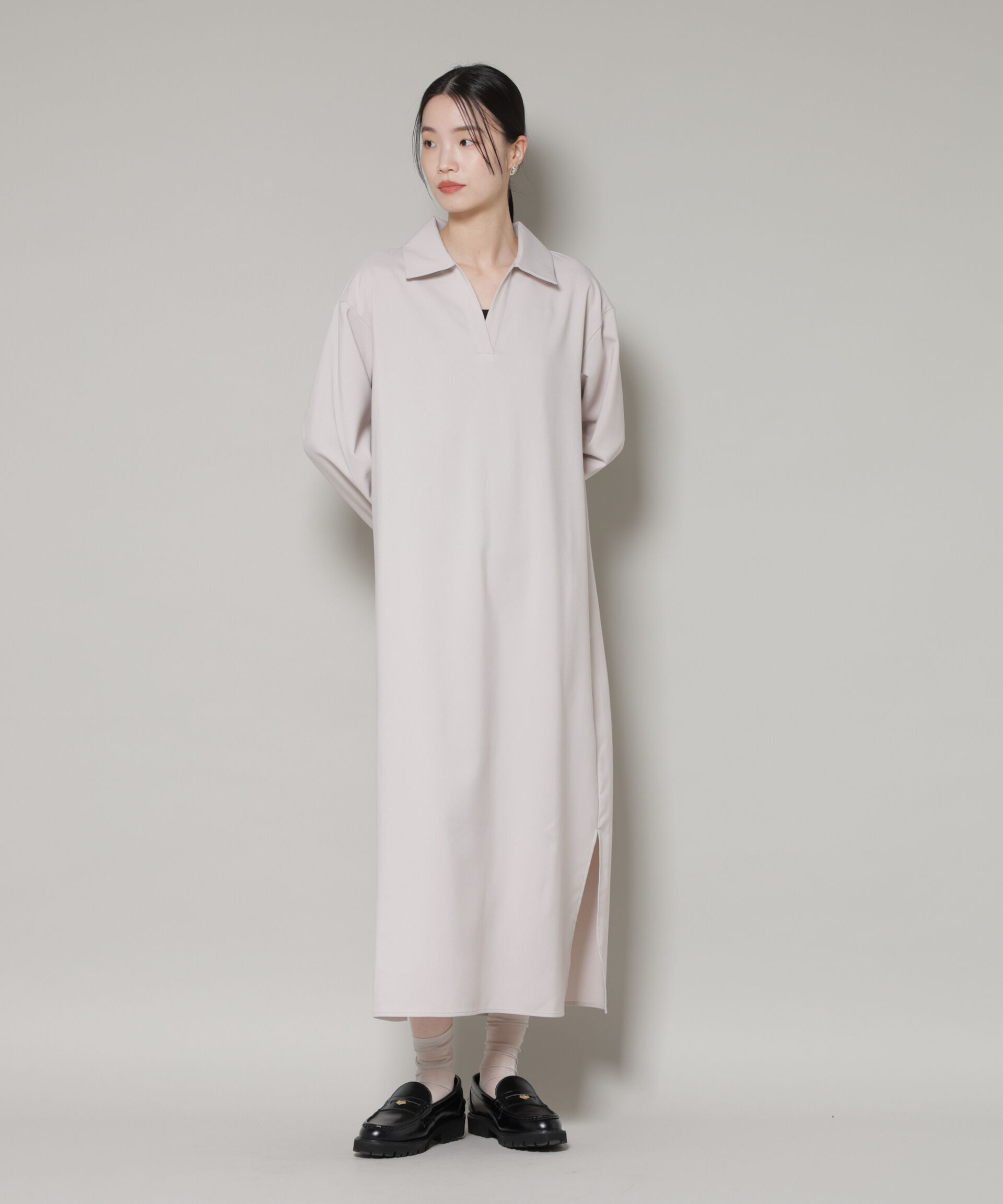 nano･universe「キャミビスチェ&times;スキッパーワンピース アンサンブルセット」|ワンピース|