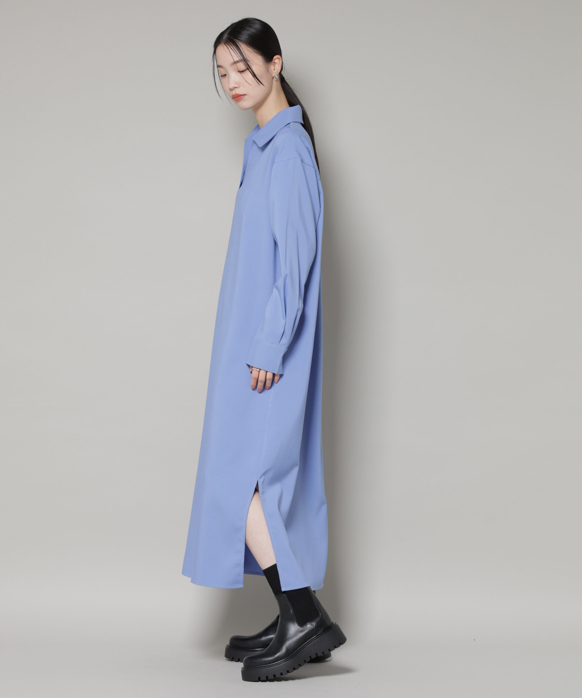 nano･universe「キャミビスチェ&times;スキッパーワンピース アンサンブルセット」|ワンピース|