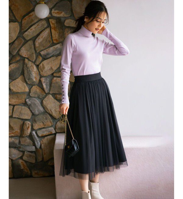 組曲「ルーズフィットタートル ニット」|ニット・セーター|