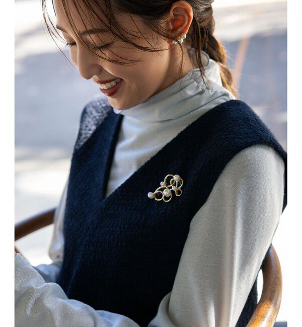 組曲「ファンシーツイード Vネックジャンスカ」|ジャンパースカート|