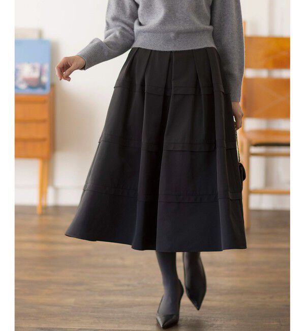 組曲「フリルタフタ フレアスカート」|スカート|