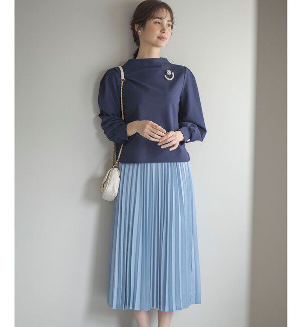 組曲「【WEB限定・2SET】ポンチトップス&times;プリーツスカートセットアップ」|スーツ|ﾈｲﾋﾞｰ&times;ﾌ
