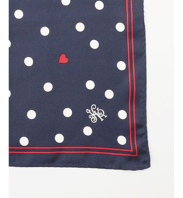 組曲「ハートドットシルク スカーフ」|バンダナ・スカーフ|